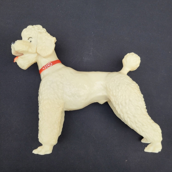 Breyer Poodle Dog ~ Vintage 1950s-60s ~ Regal ~ Molded Plastic ~ Adorable! - Picture 15 of 16
